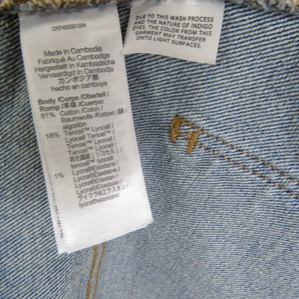Madewell The High-Rise Slim Boy Jean Size 26 Skinny Straight Leg Jeans